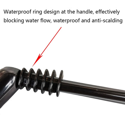 KFS-10 Short Handle Coffee Machine Cleaning Brush(White Hair) by bashfashion