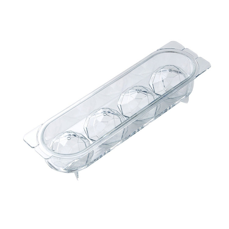 Household Food Grade Transparent Round Ice Cube Mold, Size: Large by bashfashion