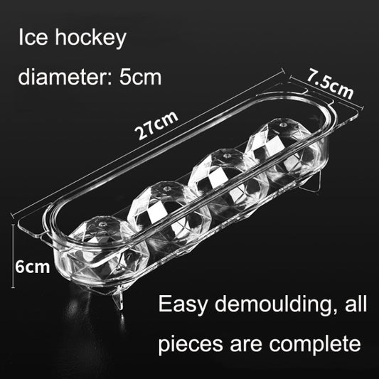 Household Food Grade Transparent Round Ice Cube Mold, Size: Large by bashfashion