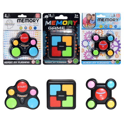 Children Educational Memory Training Game Machine, Style: Square by bashfashion
