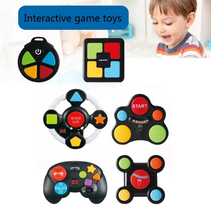 Children Educational Memory Training Game Machine, Style: Steering Wheel by bashfashion