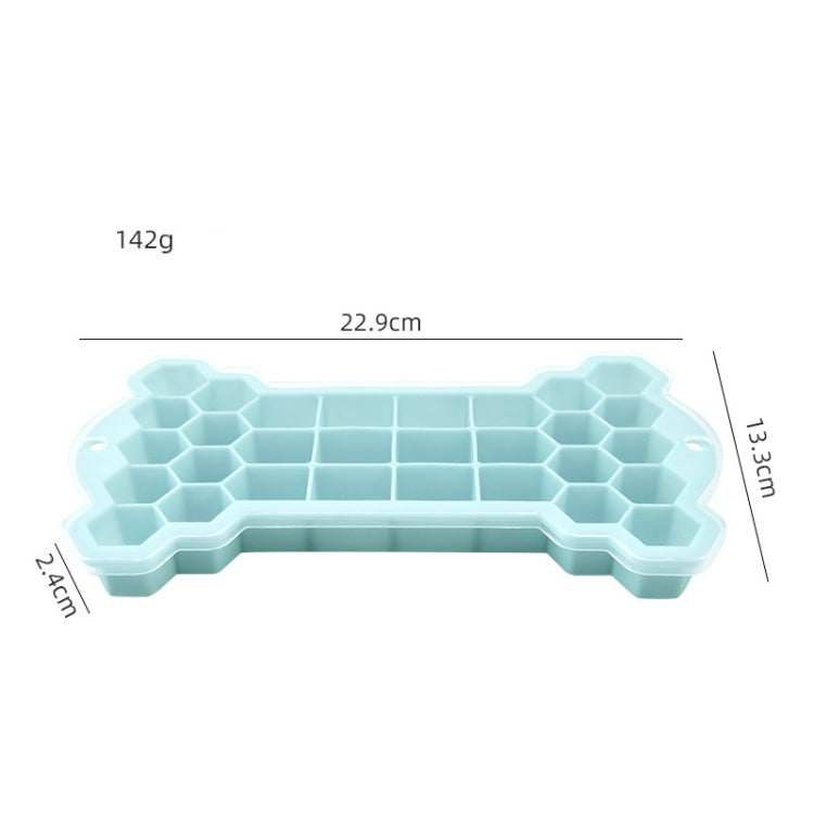30 Grid Bone Honeycomb Silicone Ice Cube Mold with Lid(Purple) by bashfashion