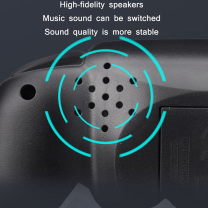 Large Screen Children Handheld Game Console Electronic Toys(Blue) by bashfashion