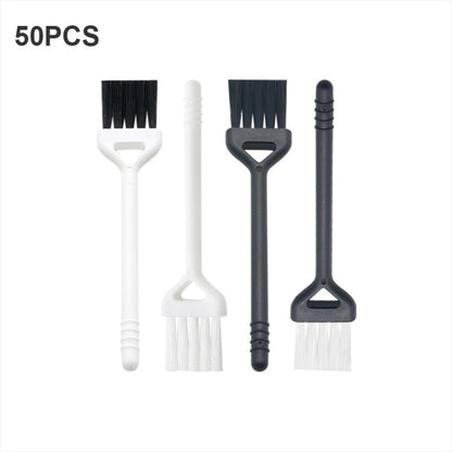 50 PCS Keyboard Brush Coffee Machine Razor Dust Cleaning Brush(Random Color Delivery) by bashfashion
