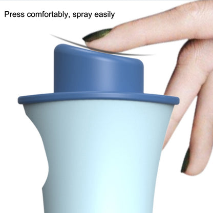 Large-caliber Press-type Cooking Barbecue Oil Spray Bottle(Blue) by bashfashion