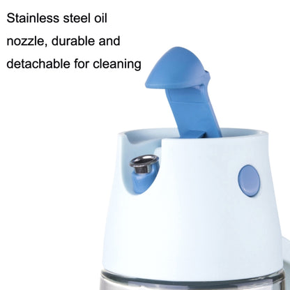 Kitchen Automatic Opening and Closing Leak-proof Oiler With Lid, Capacity: 550ml(White) by bashfashion