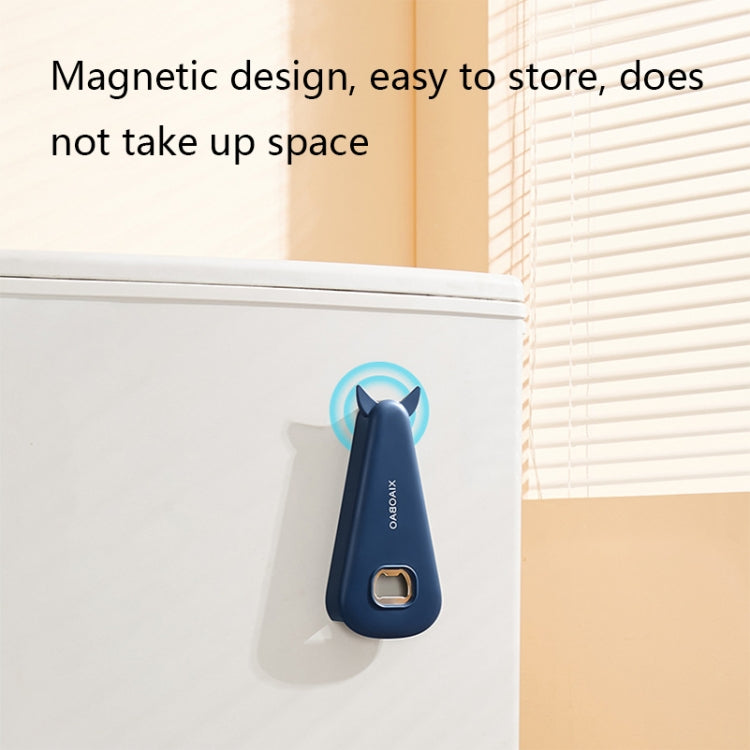 LSCF36 Magnetic Multifunctional Bottle Opener(White) by bashfashion