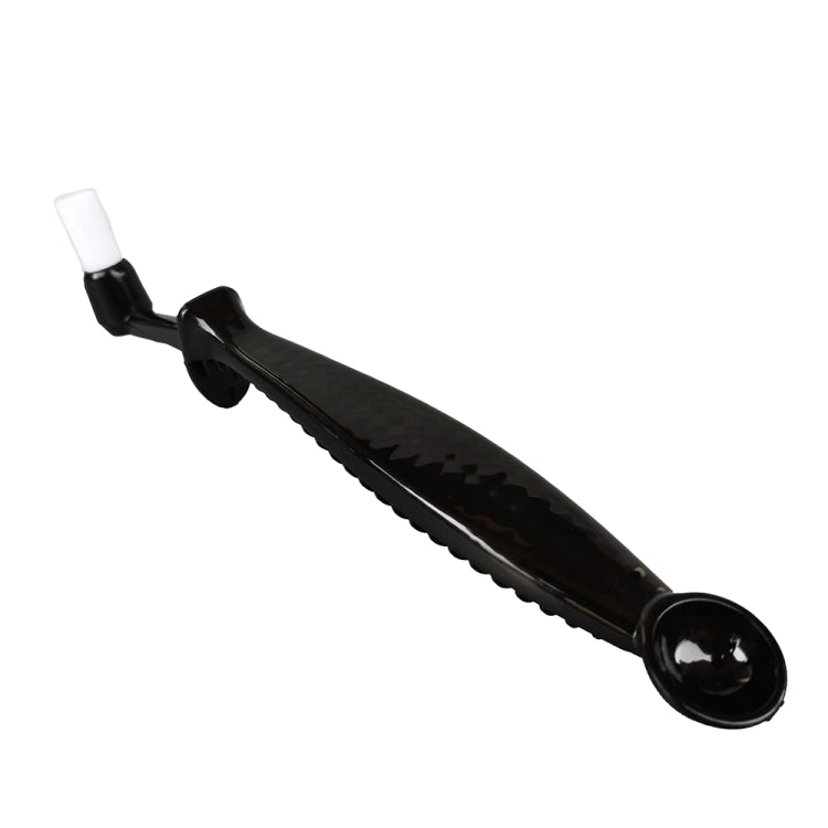 2 PCS KFS-05 Longitudinal Handle Coffee Machine Cleaning Brush(Black) by bashfashion