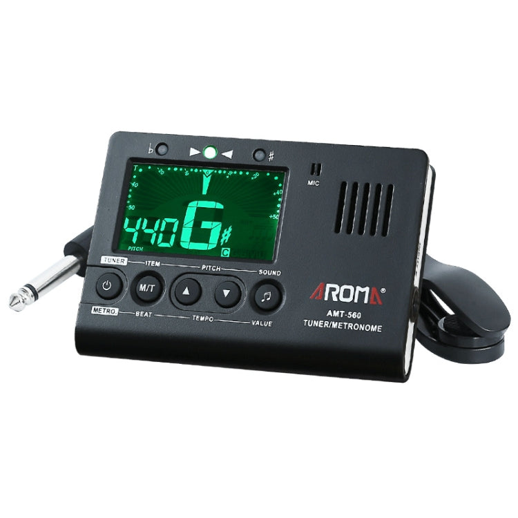 ROM Electronic Metronome Rhythm Acoustic Guitar Tuner(AMT-560) by bashfashion