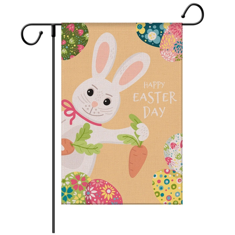 Easter Decorative Linen Strong and Durable Garden Flag(1230-2) by bashfashion
