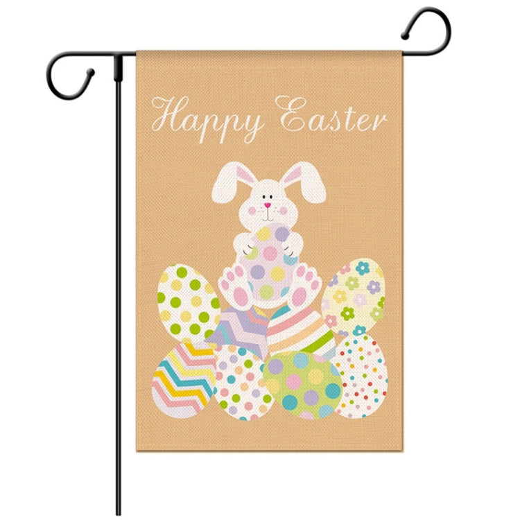 Easter Decorative Linen Strong and Durable Garden Flag(1230-3) by bashfashion