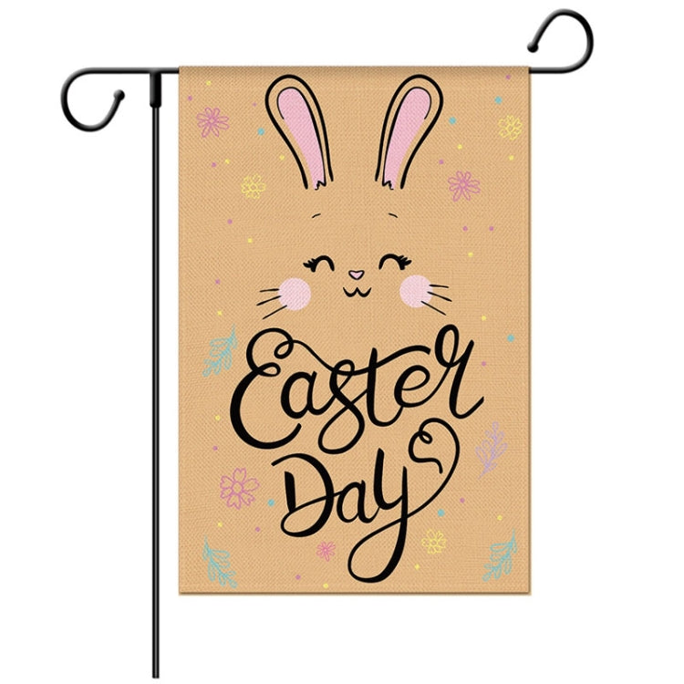 Easter Decorative Linen Strong and Durable Garden Flag(1230-8) by bashfashion
