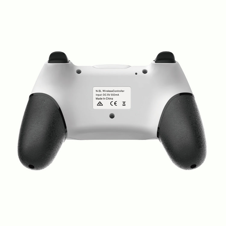 Vibration 6-axis Somatosensory Wireless Bluetooth Gamepad For Switch(Black White) by bashfashion