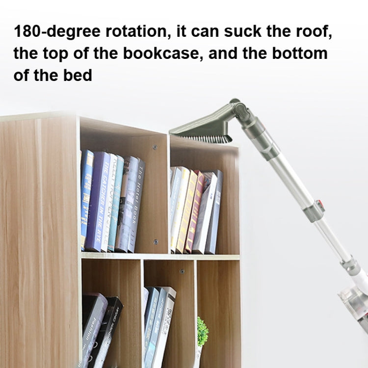 Furniture Brush Folding Brush Universal Turning Head for Dyson V7 V8 V10 V11 by bashfashion