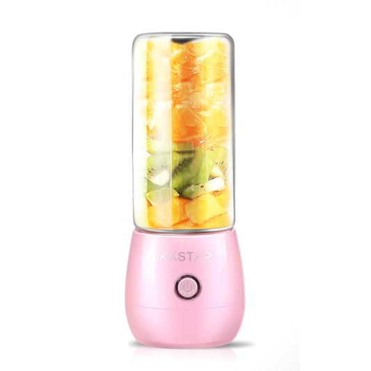 Household Fruit Juicer Portable Multi-Function Juice Cup(Goddess Pink) by bashfashion