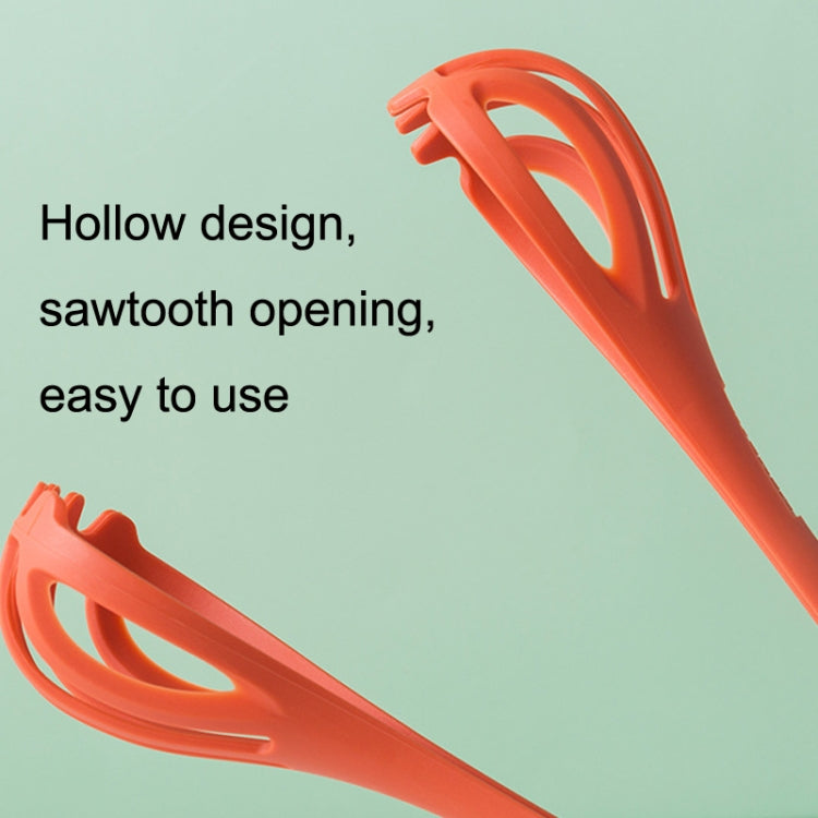 Multi-Purpose Nylon Eggbeater Dual-Use Food Clip Manual Mixer Baking Tool(Green) by bashfashion