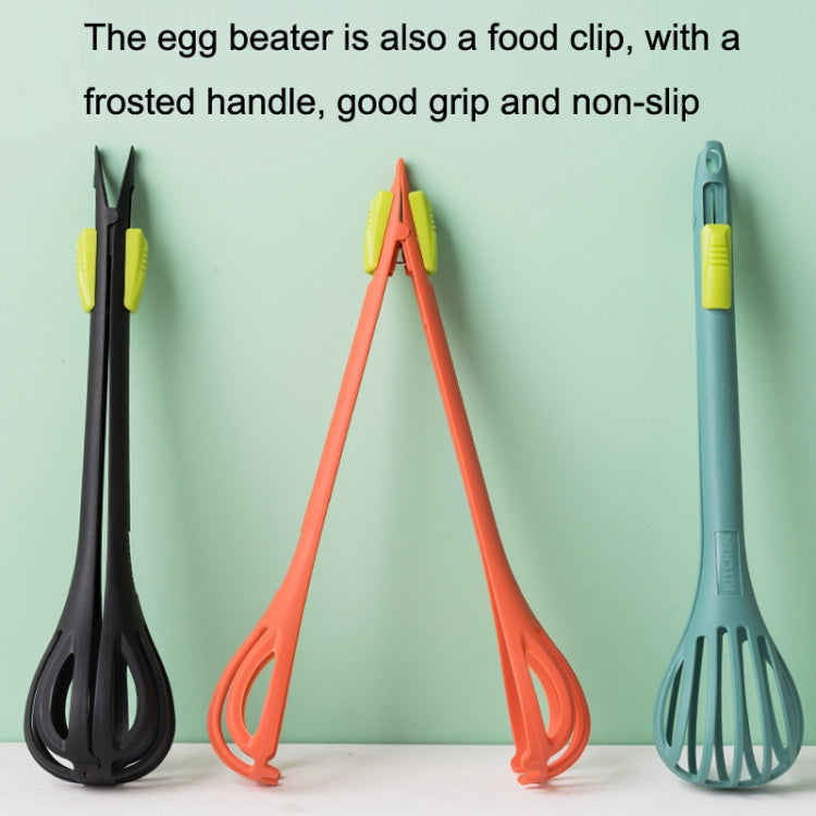 Multi-Purpose Nylon Eggbeater Dual-Use Food Clip Manual Mixer Baking Tool(Green) by bashfashion