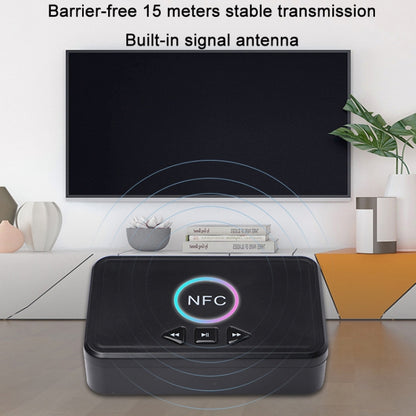 Bluetooth 5.0 AUX Interface Car NFC Audio Receiver by bashfashion