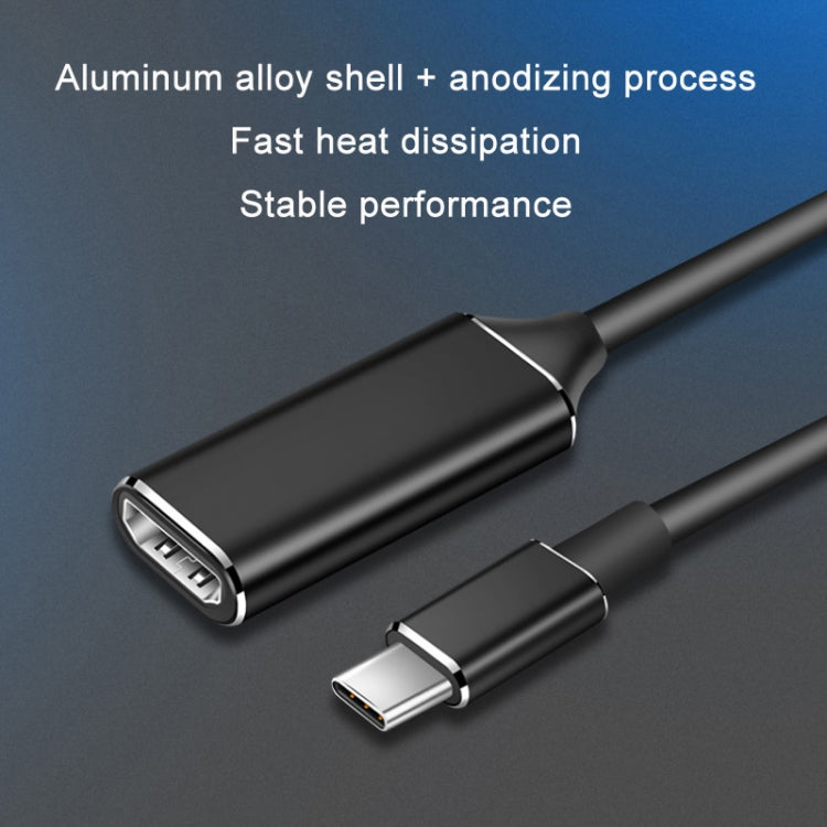 TYPE-C USB3.1 to HDMI HD 4K Converter(Black) by bashfashion