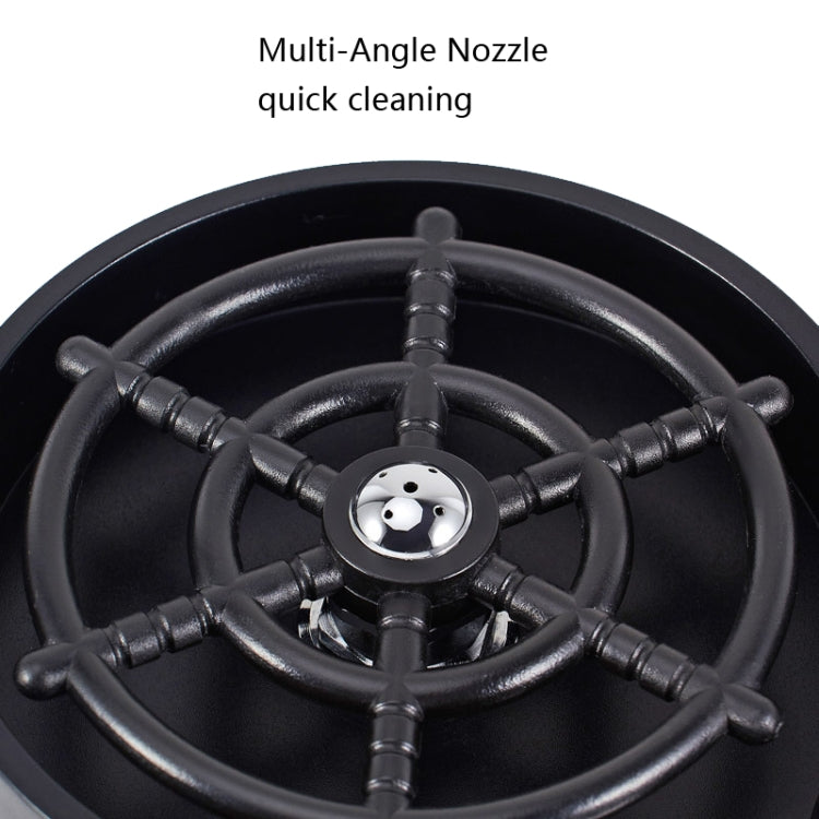 Automatic Faucet High Pressure Spray Washer, Style: Black by bashfashion