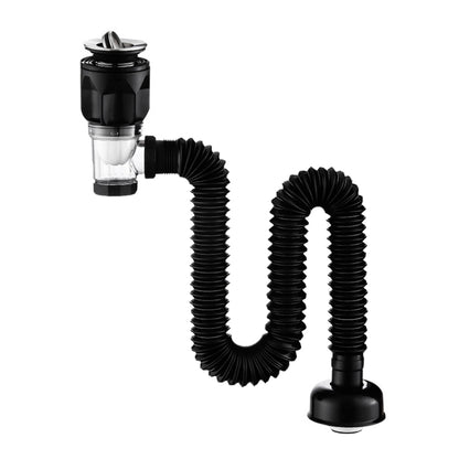 Household Deodorant Washbasin Water Pipe, Style: G Black Flap Universal by bashfashion