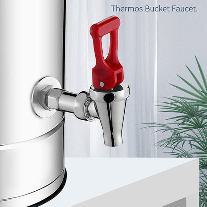 Insulation Bucket Faucet Accessories Milk Tea Water Mouth, Style: Rotary Switch Short 4 Points by bashfashion