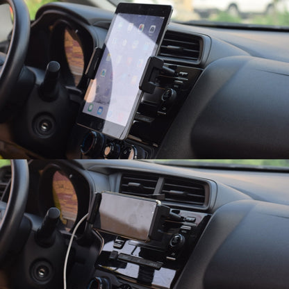 Automobiles CD Port Mobile Phone Tablet Universal Bracket, Specification: Used Within 15 inch by bashfashion