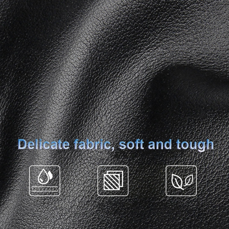 Casual Business Cowhide Leather Backpack Laptop Bag For Men(Black) by J.M.D