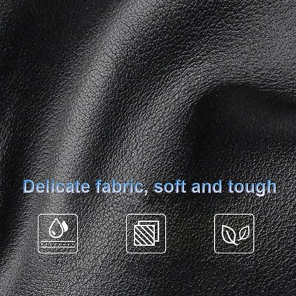 Casual Business Cowhide Leather Backpack Laptop Bag For Men(Black) by J.M.D