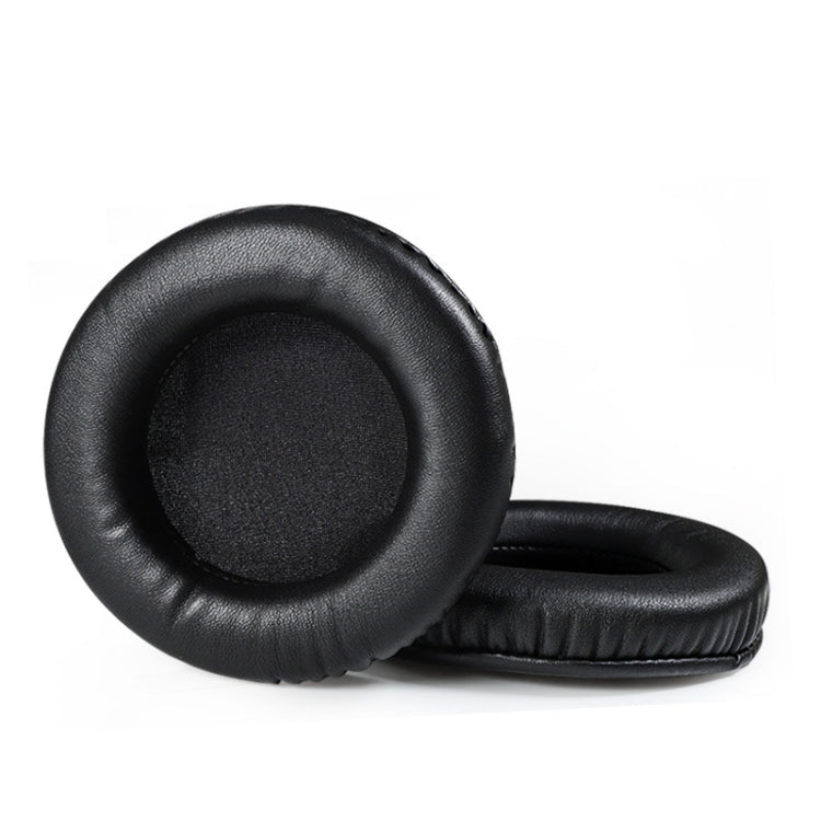 2 PCS Earmuffs for Audio-Technica AD1000X AD2000X AD900X AD700X,Style: Black Protein Skin by bashfashion