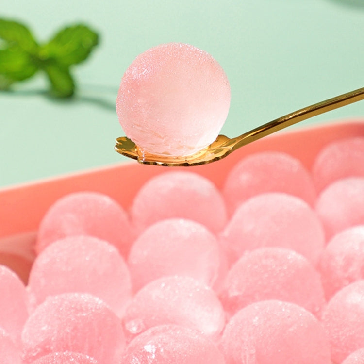 33 Grid Round Ice Hockey Mold With Lid Ice Box Small Marble Ice Tray, Random Color Delivery by bashfashion