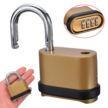 Large 4-Bit Password Padlock Door Warehouse Anti-Theft Password Lock by bashfashion