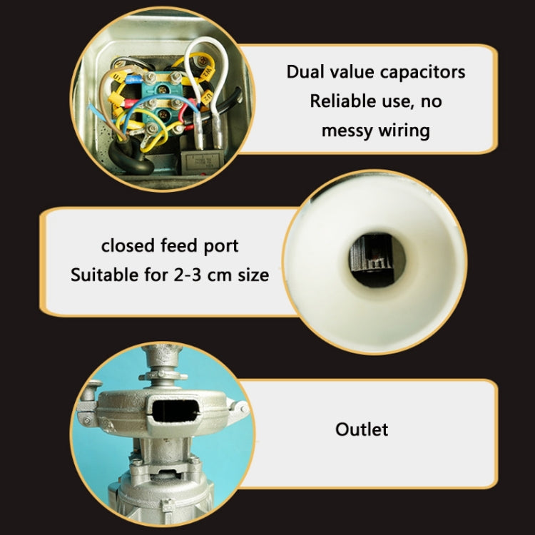 Household Electric Grain Particle Crushing Mill, US Plug, Power: 3KW Copper Wire by bashfashion