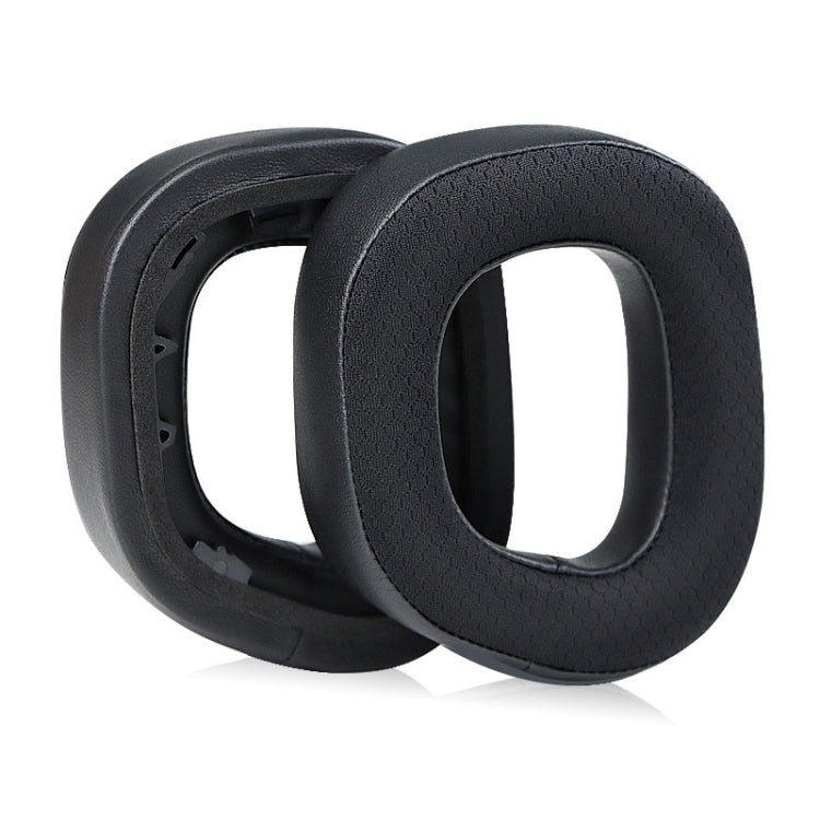 2 PCS RGB Headest Sponge Cover Earmuffs For Corsair HS80(Mesh + Protein Skin) by bashfashion