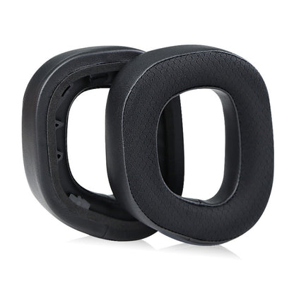 2 PCS RGB Headest Sponge Cover Earmuffs For Corsair HS80(Mesh + Protein Skin) by bashfashion