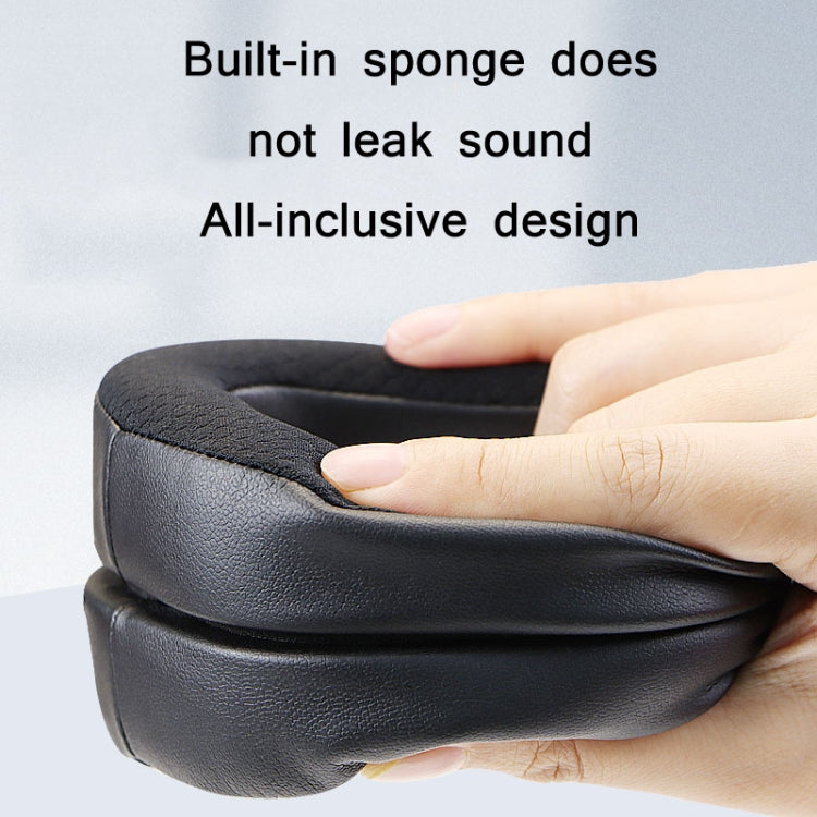 2 PCS RGB Headest Sponge Cover Earmuffs For Corsair HS80(Full Velvet) by bashfashion