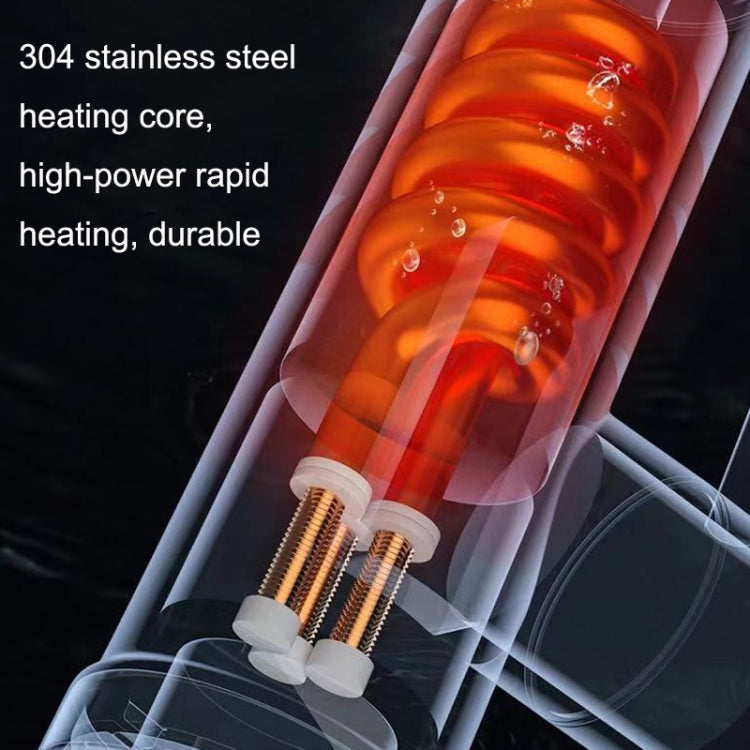 Household Kitchen Electric Hot Water Fauce EU Plug, Style: Stainless Steel Type by bashfashion