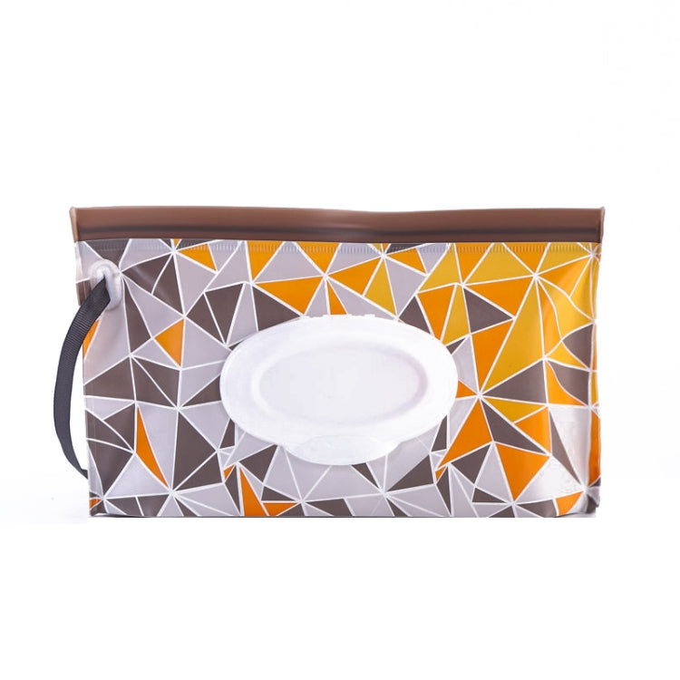Baby EVA Wet Wipes Bag Portable Flip Removable Sanitary Wet Wipes Bag(Triangle) by bashfashion
