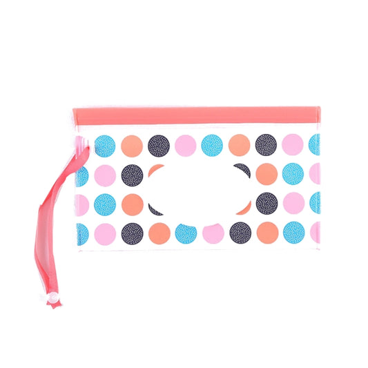 Baby EVA Wet Wipes Bag Portable Flip Removable Sanitary Wet Wipes Bag(Big Round Ball) by bashfashion