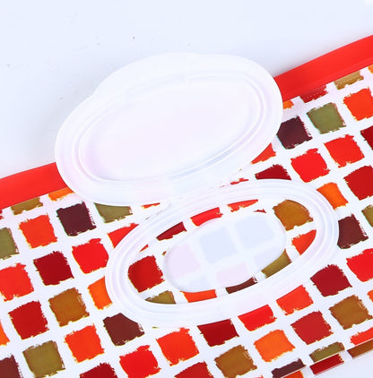 Baby EVA Wet Wipes Bag Portable Flip Removable Sanitary Wet Wipes Bag(Space) by bashfashion