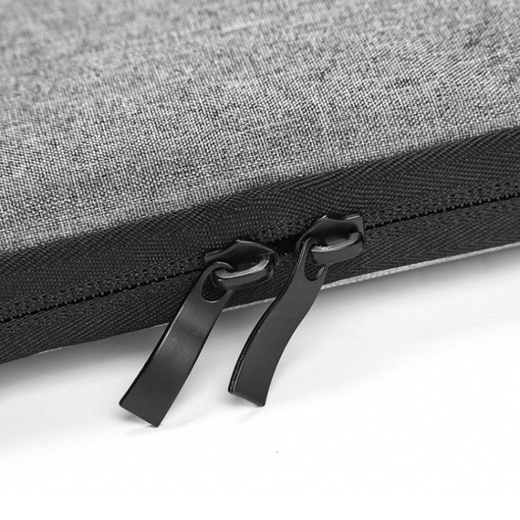 Waterproof & Anti-Vibration Laptop Inner Bag For Macbook/Xiaomi 11/13, Size: 13 inch(Light Grey) by bashfashion