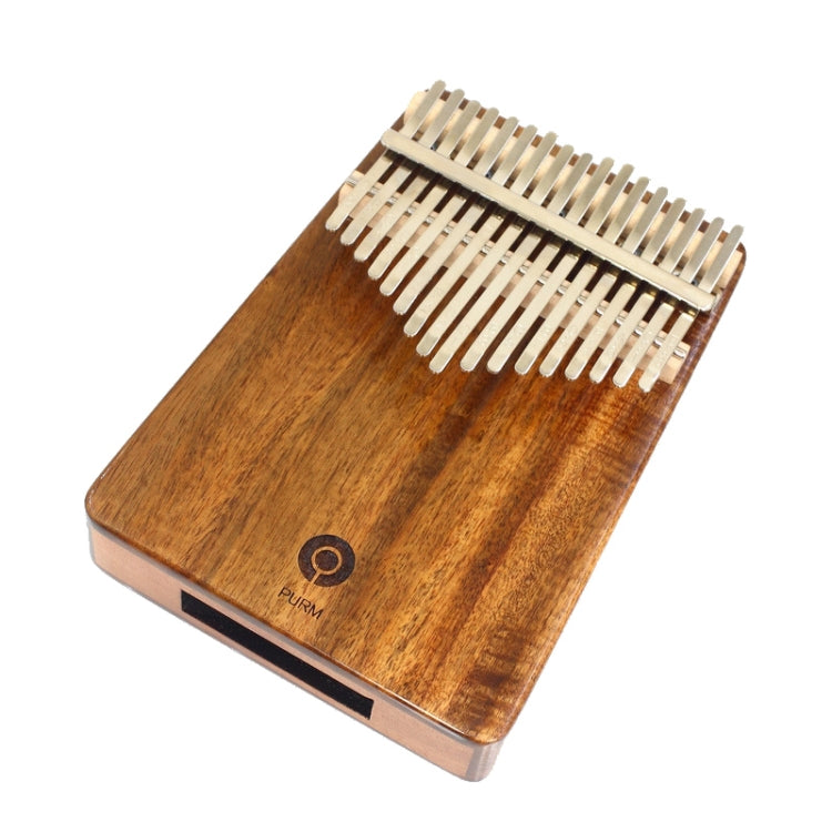 PURM Kalimba Thumbs Piano Beginner Piano Portable Musical Instrument, Color: 17-tone Acacia Wood by bashfashion