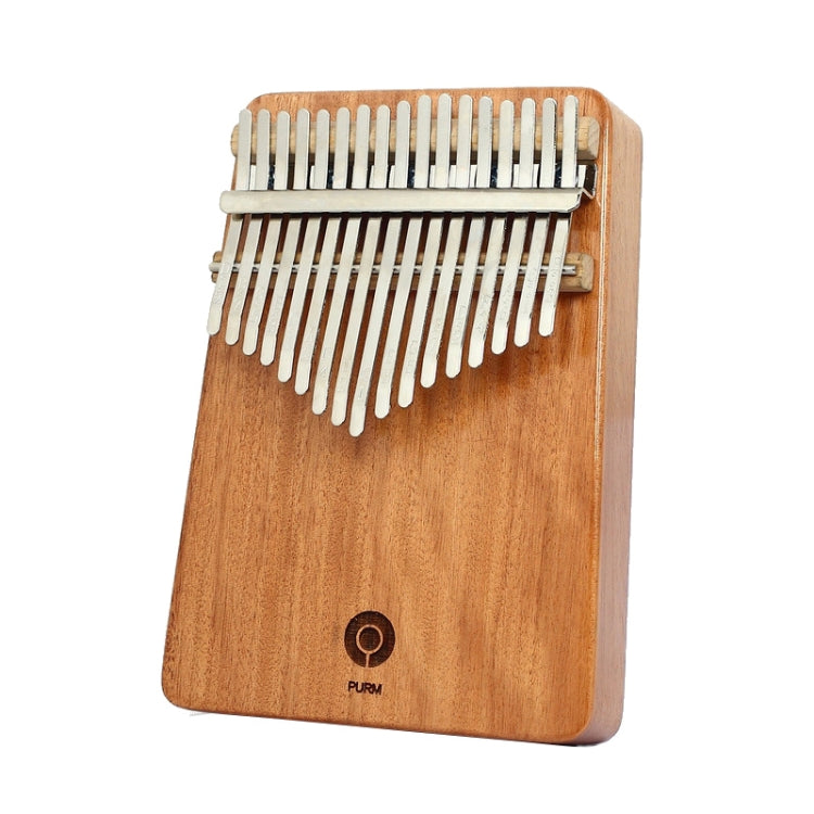 PURM Kalimba Thumbs Piano Beginner Piano Portable Musical Instrument, Color: 17 Tone Mahogany by bashfashion