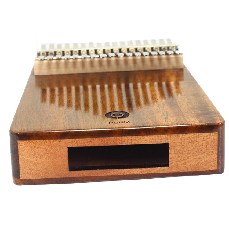 PURM Kalimba Thumbs Piano Beginner Piano Portable Musical Instrument, Color: 17 Tone Mahogany by bashfashion