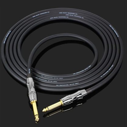 KGR Guitar Cable Keyboard Drum Audio Cable, Specification: 1m(Double Straight Jack) by KGR