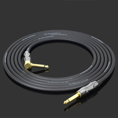 KGR Guitar Cable Keyboard Drum Audio Cable, Specification: 3m(Elbow Straight Jack) by KGR