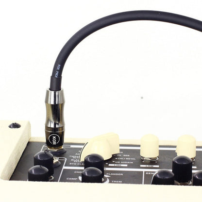 KGR Guitar Cable Keyboard Drum Audio Cable, Specification: 6m(Double Elbow Jack) by KGR