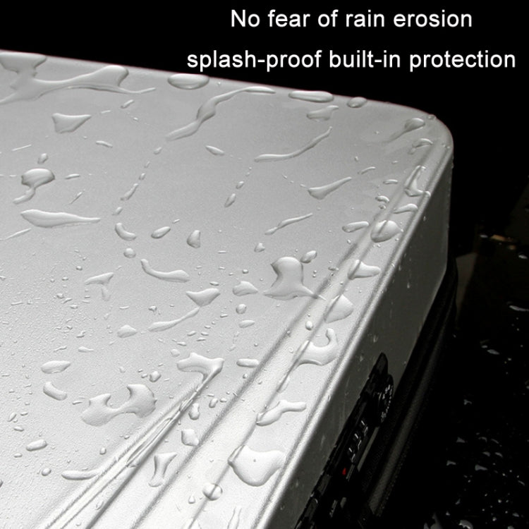 Men PC Hard Shell Gaming Computer Backpack For 15.6-17.3 Inch(Silver) by bashfashion