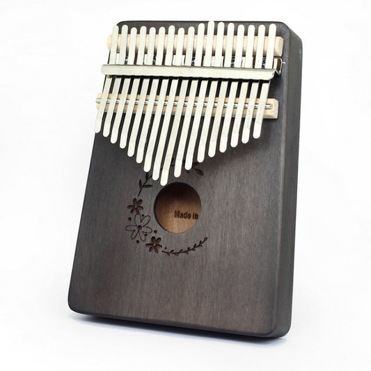 Wooden Portable Thumb Piano(Blooming Flowers) by bashfashion