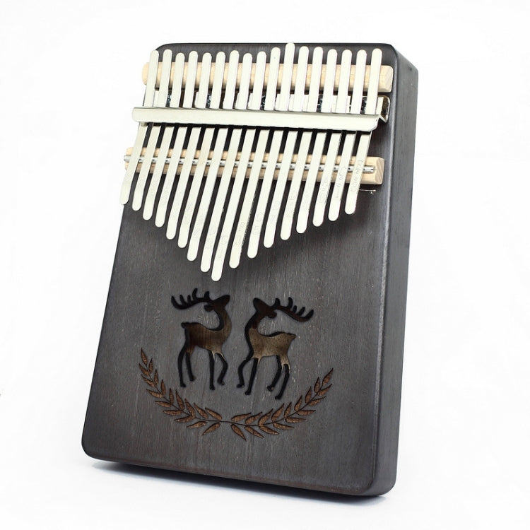 Wooden Portable Thumb Piano(Couple Deer) by bashfashion